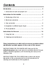 Preview for 2 page of LG HB6422BGF Installation And Operating Instructions Manual