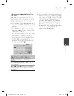 Предварительный просмотр 63 страницы LG HB650SA Owner'S Manual