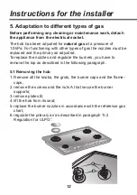 Preview for 12 page of LG HB7522A Installation And Operating Instructions Manual