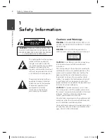 Предварительный просмотр 2 страницы LG HB905DA Owner'S Manual