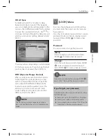 Предварительный просмотр 33 страницы LG HB905NS Owner'S Manual