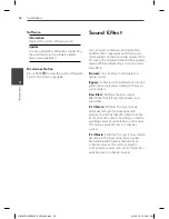 Предварительный просмотр 36 страницы LG HB905NS Owner'S Manual