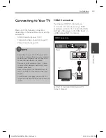 Предварительный просмотр 19 страницы LG HB905PA Owner'S Manual