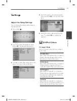 Preview for 31 page of LG HB905PA Owner'S Manual