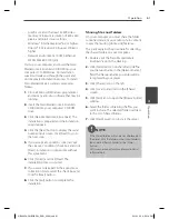 Предварительный просмотр 61 страницы LG HB905PA Owner'S Manual