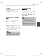 Preview for 43 page of LG HB905TA Owner'S Manual