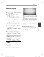 Предварительный просмотр 53 страницы LG HB905TA Owner'S Manual