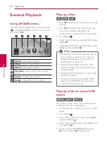 Preview for 40 page of LG HB906PA Owner'S Manual