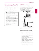 Preview for 21 page of LG HB906SB Owner'S Manual