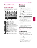 Preview for 41 page of LG HB906SB Owner'S Manual