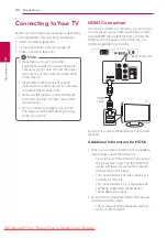 Preview for 20 page of LG HB906TA Owner'S Manual