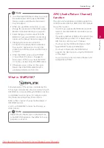 Preview for 21 page of LG HB906TA Owner'S Manual