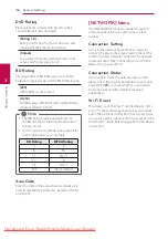 Preview for 36 page of LG HB906TA Owner'S Manual