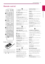 Предварительный просмотр 13 страницы LG HB906TI Owner'S Manual