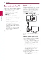 Предварительный просмотр 20 страницы LG HB906TI Owner'S Manual