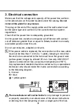 Предварительный просмотр 9 страницы LG HB9522A Installation And Operating Instructions Manual