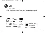 Предварительный просмотр 1 страницы LG HB954TZW Manual