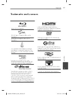 Preview for 87 page of LG HB965DF Owner'S Manual