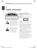 Preview for 2 page of LG HB965DX Owner'S Manual