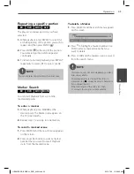 Preview for 43 page of LG HB965DX Owner'S Manual