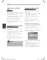 Preview for 48 page of LG HB965DX Owner'S Manual