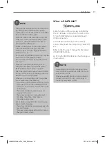 Предварительный просмотр 21 страницы LG HB965DZ Owner'S Manual