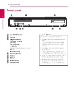 Предварительный просмотр 14 страницы LG HB966TRW Owner'S Manual