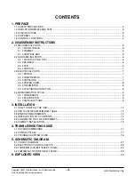 Предварительный просмотр 2 страницы LG HBLG1400E Svc Manual