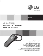 Preview for 3 page of LG HBM-290 User Manual