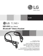 Preview for 3 page of LG HBS-500 User Manual