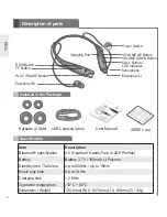 Preview for 4 page of LG HBS-730 User Manual