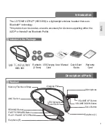 Preview for 3 page of LG HBS-800 User Manual