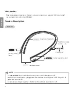 Предварительный просмотр 6 страницы LG HBS-F110 User Manual