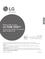 Предварительный просмотр 25 страницы LG HBS-F110 User Manual