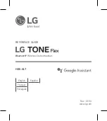 LG HBS-XL7 Reference Manual preview