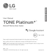 Preview for 1 page of LG HBS1125BLACK User Manual