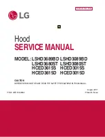 LG HCED3015D Service Manual preview