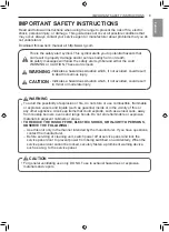 Preview for 3 page of LG HCED3015S Owner'S Manual