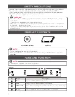 Предварительный просмотр 2 страницы LG hdbaset EB-B100 Owner'S Manual