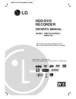 Preview for 1 page of LG HDR-787 Owner'S Manual