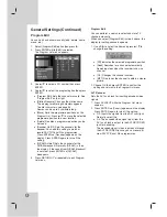 Preview for 16 page of LG HDR-787 Owner'S Manual