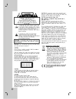 Preview for 2 page of LG HDR-798 Owner'S Manual