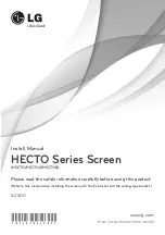 Предварительный просмотр 1 страницы LG HECTO C200 Install Manual