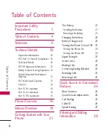 Preview for 6 page of LG HELiX MT310 Owner'S Manual