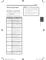 Preview for 17 page of LG HLS36W Owner'S Manual