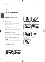 Preview for 6 page of LG HLT35W Owner'S Manual