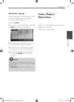 Preview for 19 page of LG HLT35W Owner'S Manual