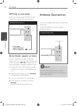 Preview for 22 page of LG HLT35W Owner'S Manual