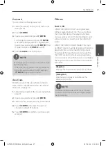 Preview for 27 page of LG HLT35W Owner'S Manual