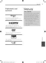 Preview for 41 page of LG HLT35W Owner'S Manual